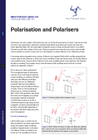 TN 2021-01 Polarisation and Polarisers